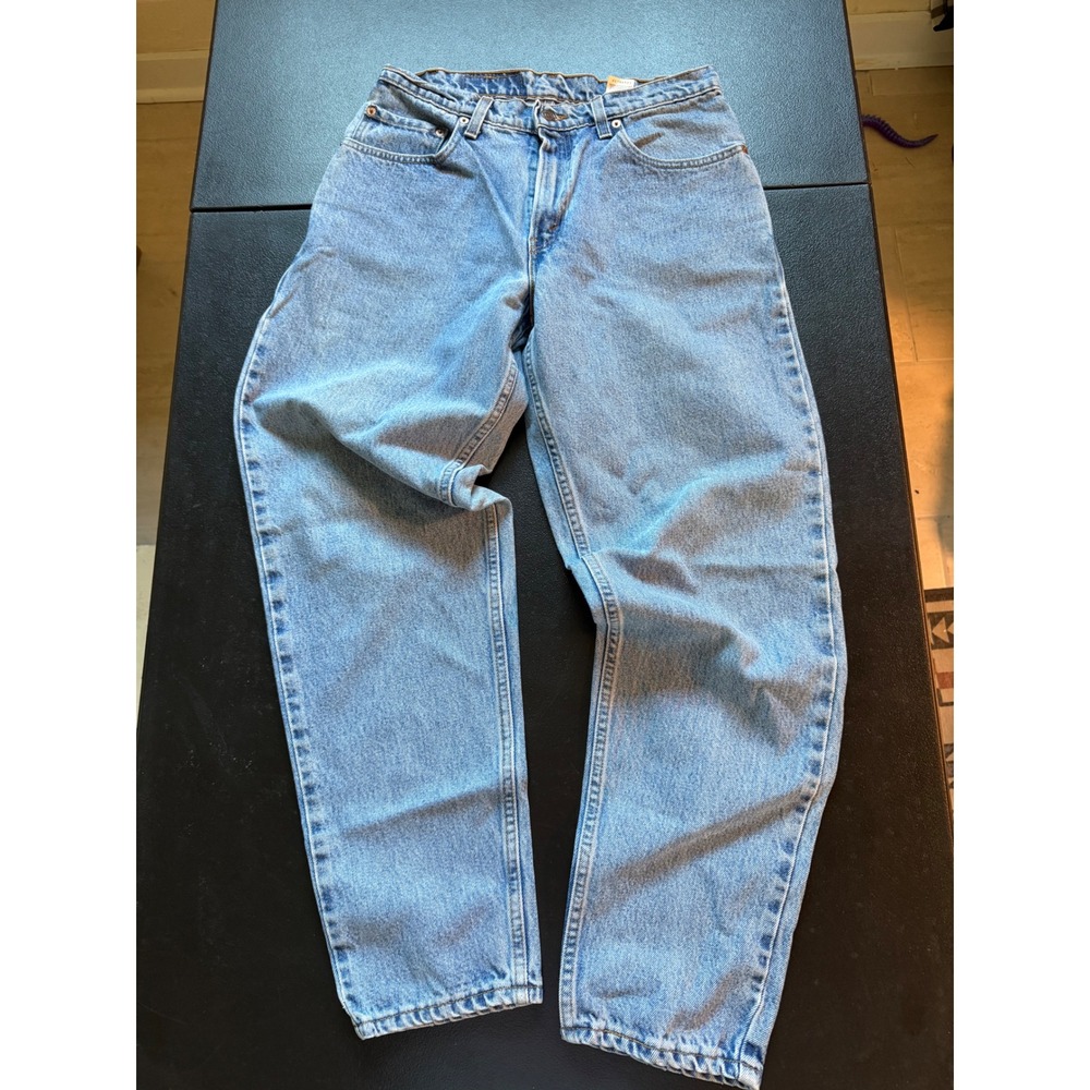 1998 VTG Levis 560 Loose Fit Tapered Leg Jeans Light Wash Made in USA W31 L32